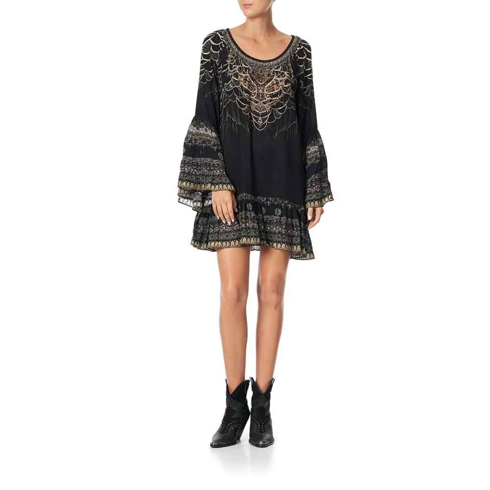 Camilla A Line Frill Dress - Picture 4 of 8